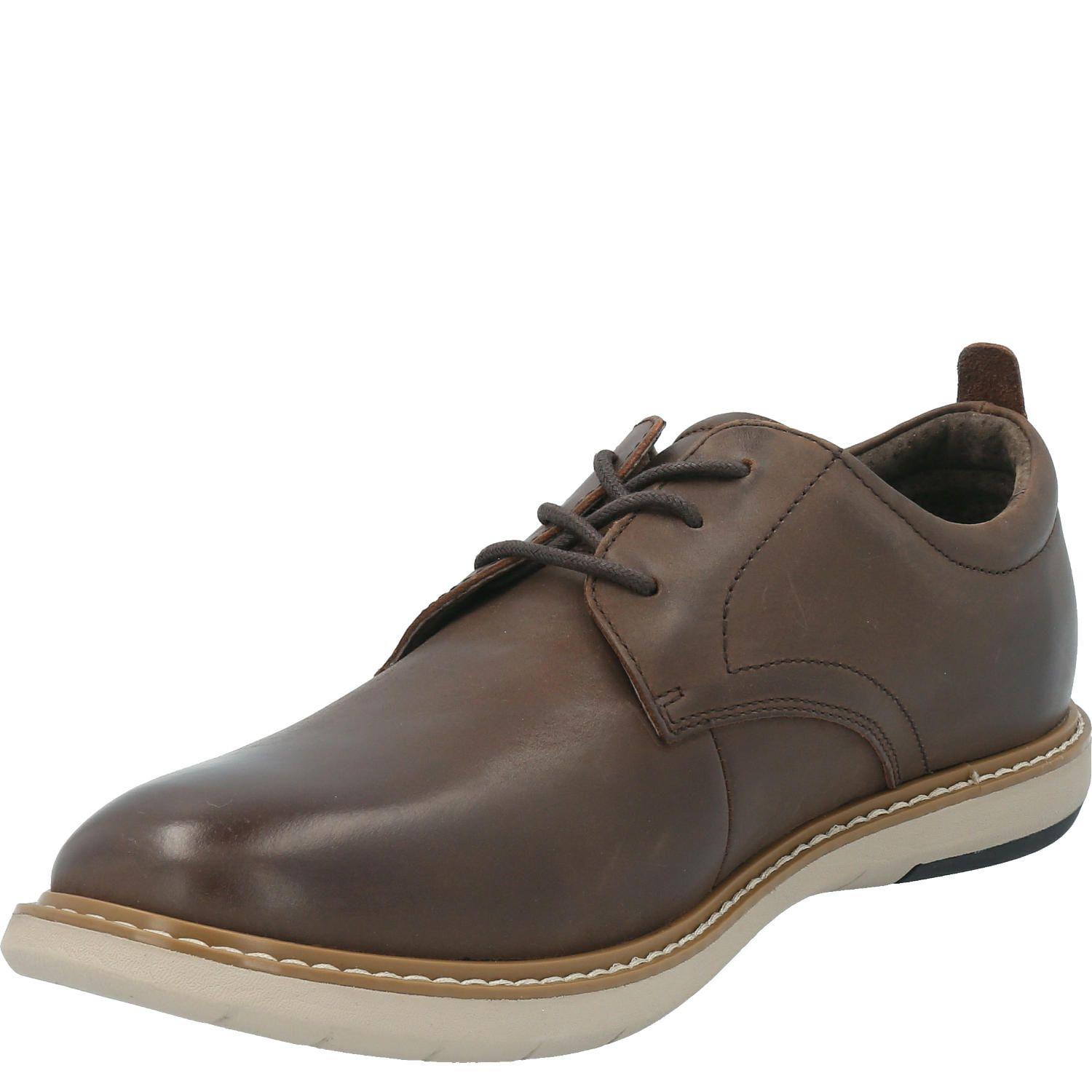 Zapato Cuero Hombre Bolo Marrón-3