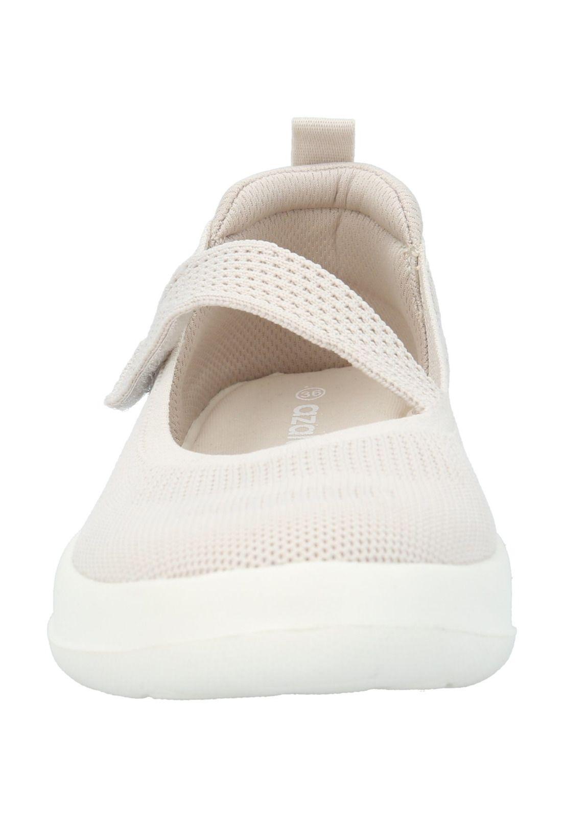 Zapatilla Mujer Dafna Beige-3