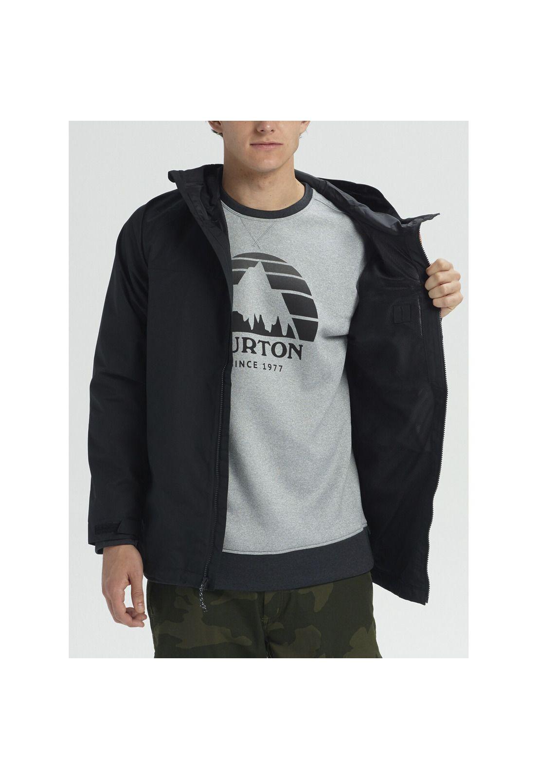 Chaqueta M  Portal Jkt Negro Hombre Burton-1