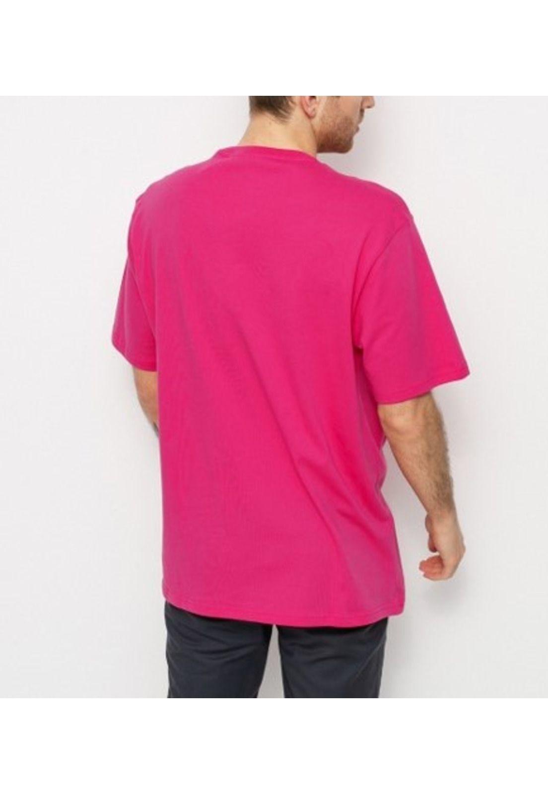 Polera M/C Hombre Tredco Fucsia-1