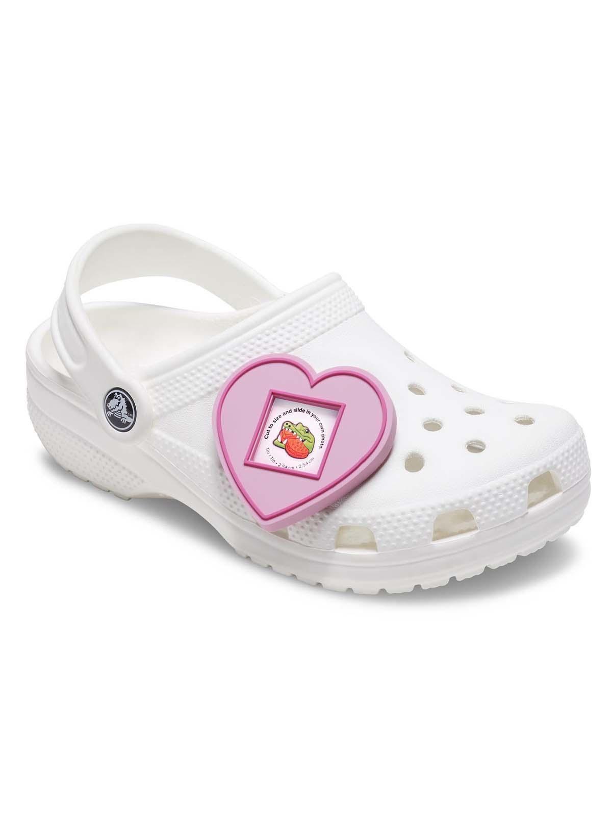 Jibbitz Crocs Marco Corazón Rosado-1