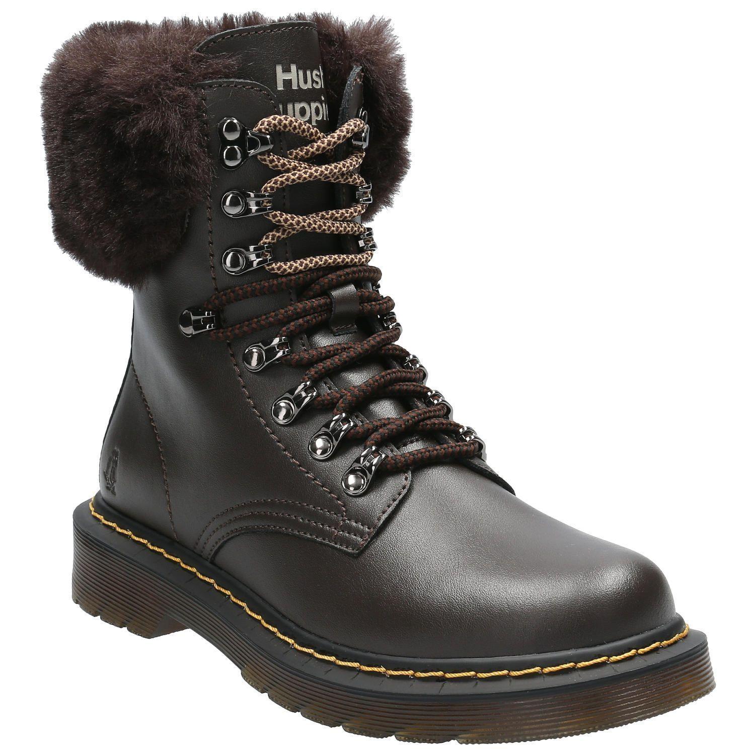 Botin Cuero Mujer Lassie Café-0