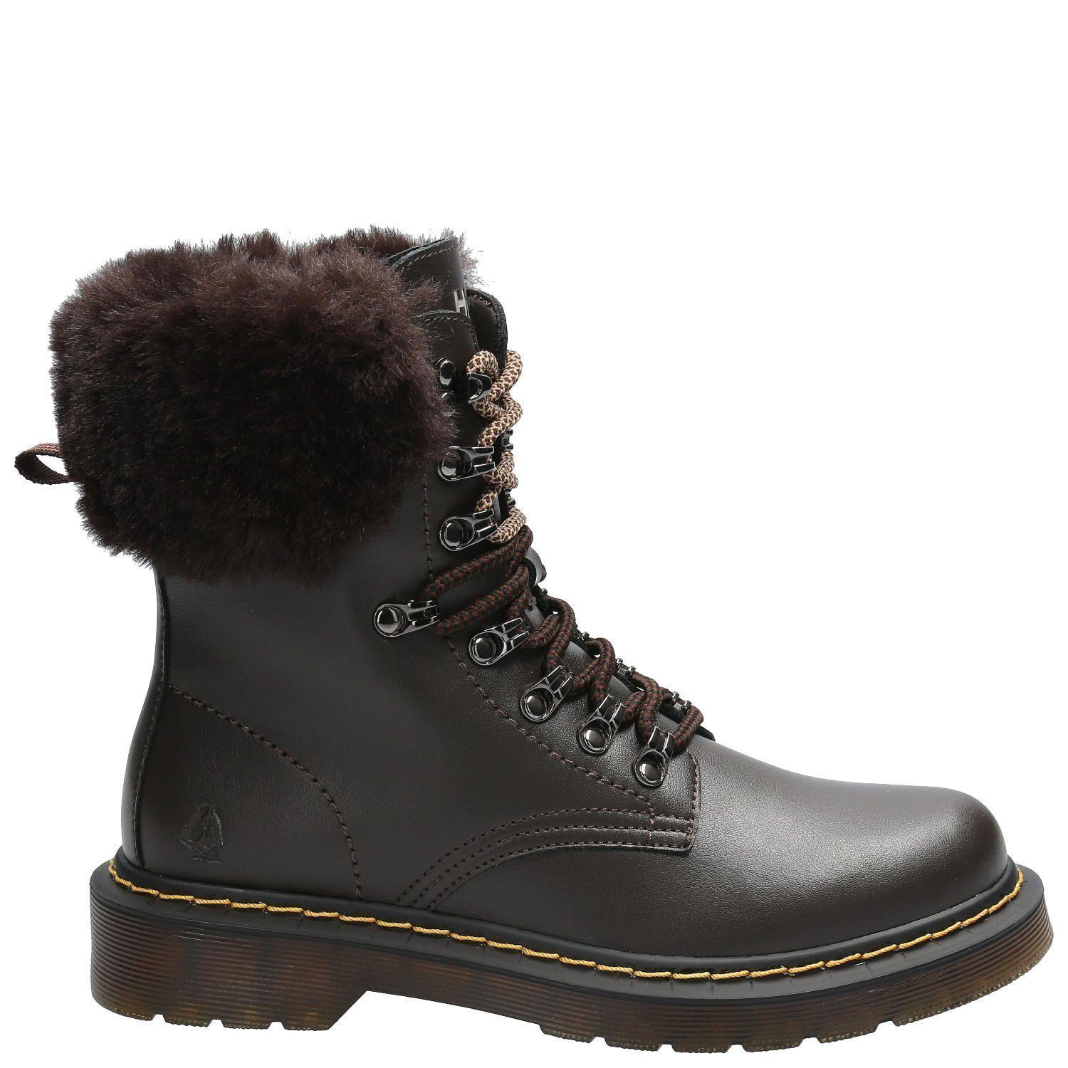 Botin Cuero Mujer Lassie Café-1