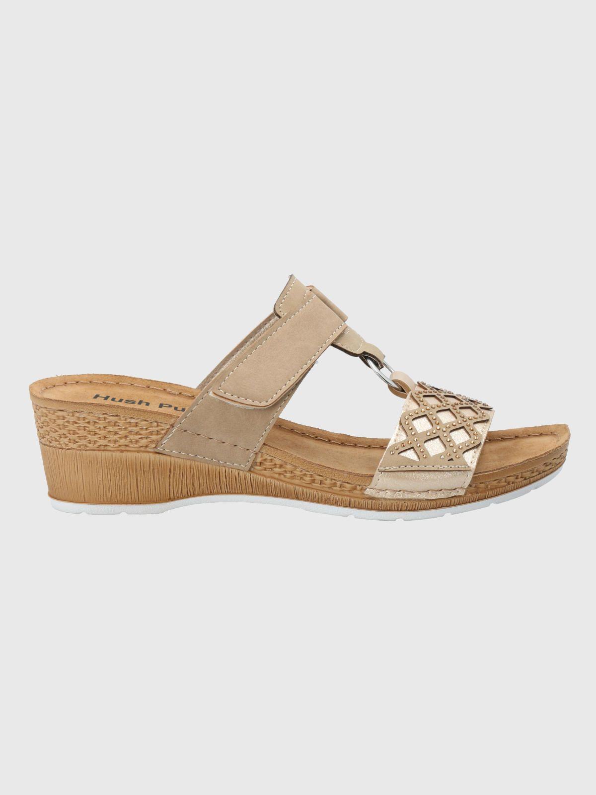 Sandalia Beige Mujer Bax III -1