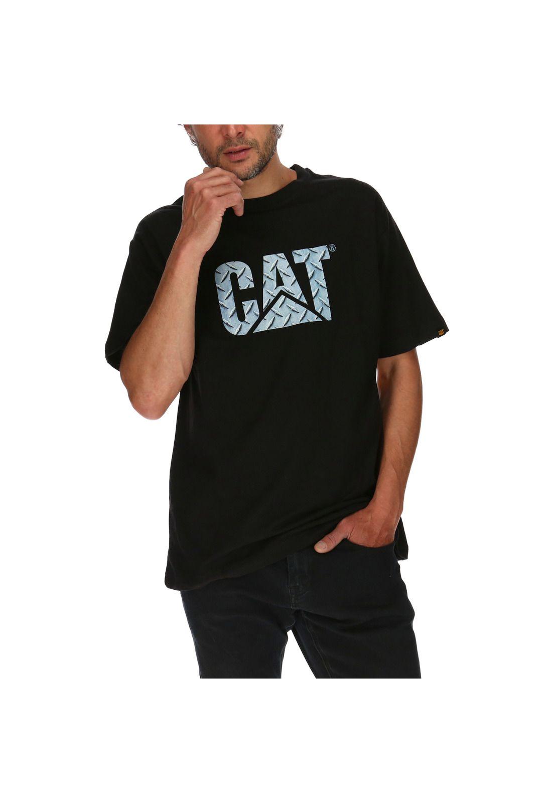 Polera Hombre Custom Logo Negro-0