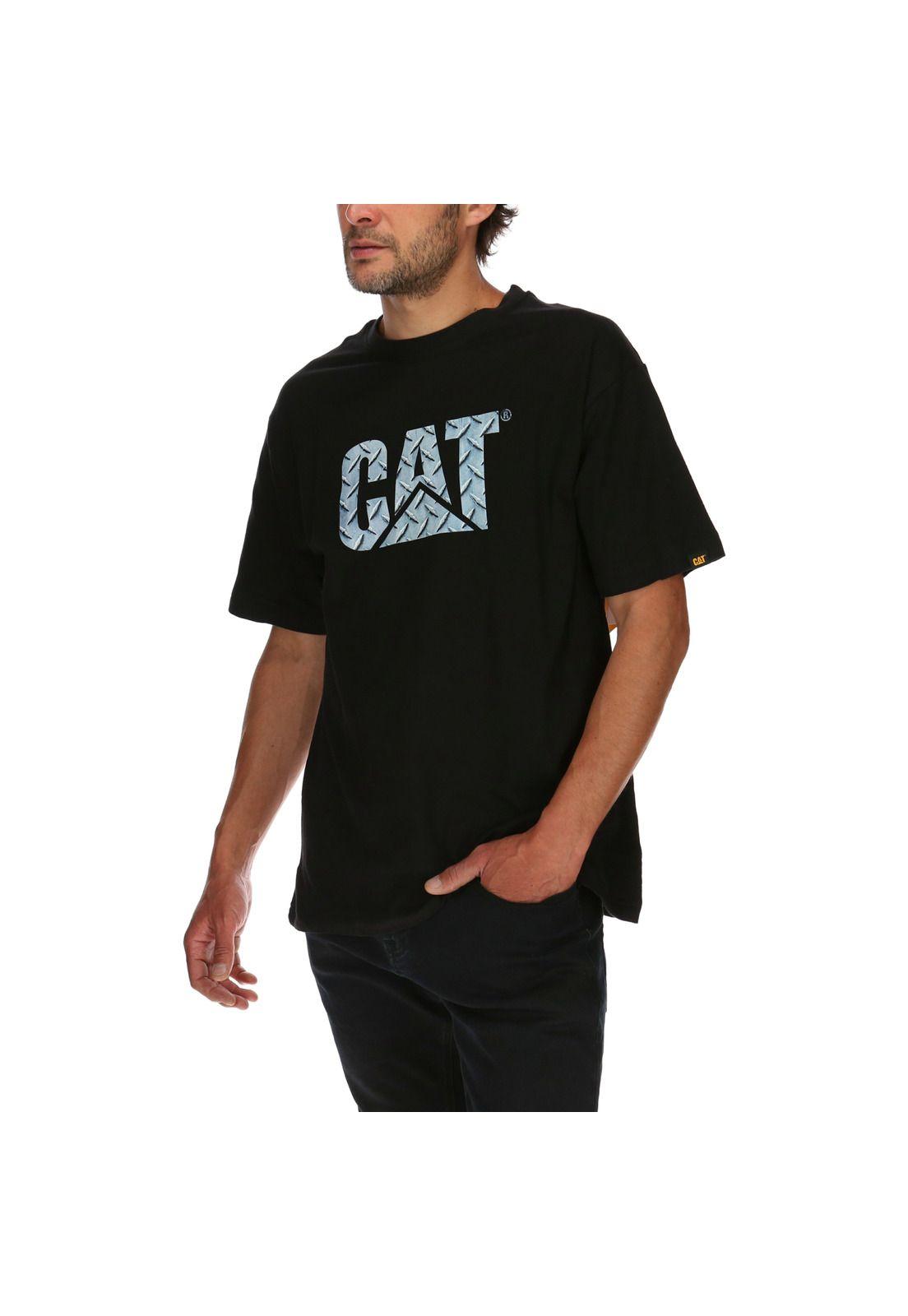 Polera Hombre Custom Logo Negro-1