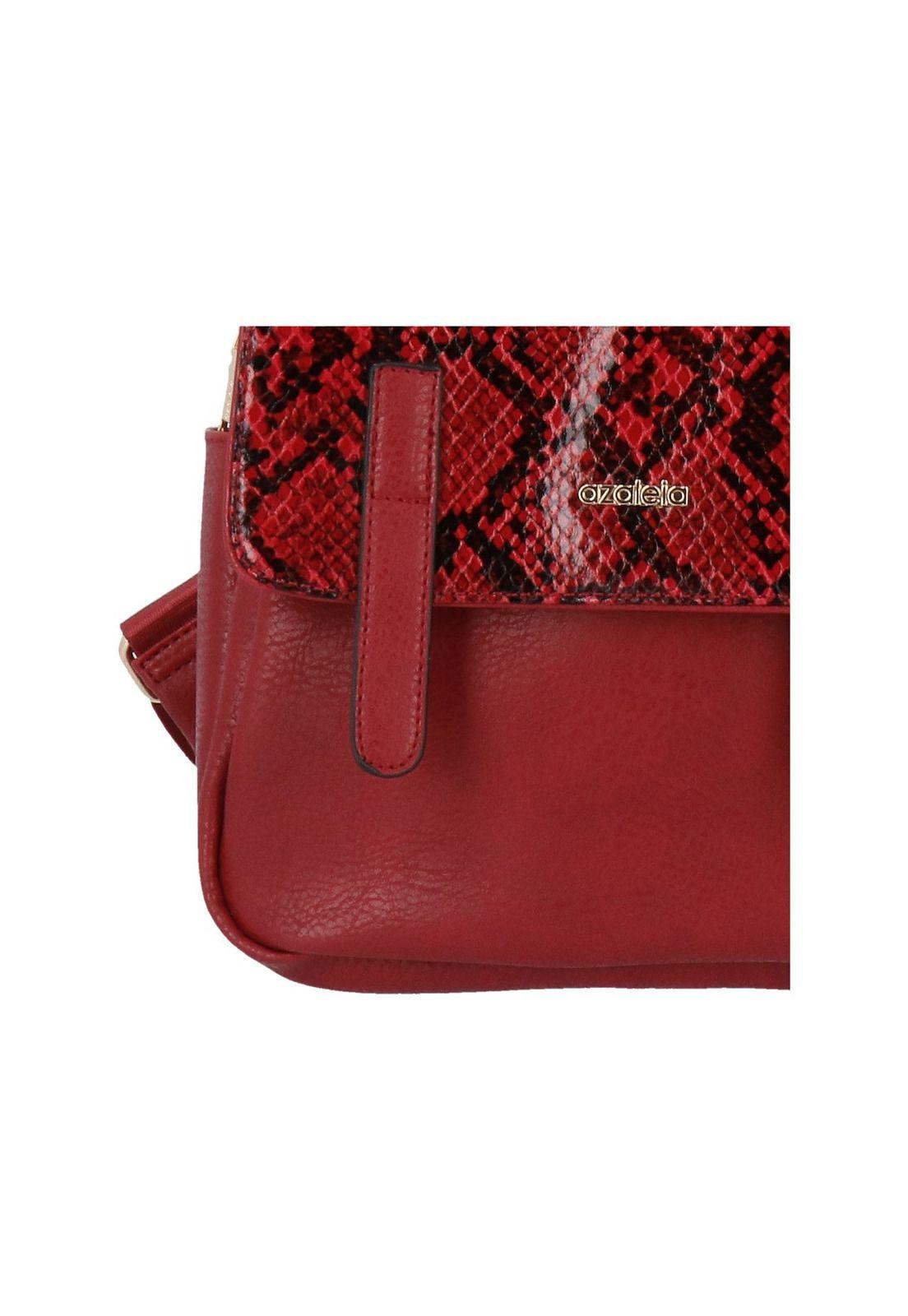Cartera Mochila Areta Casual Rojo-3
