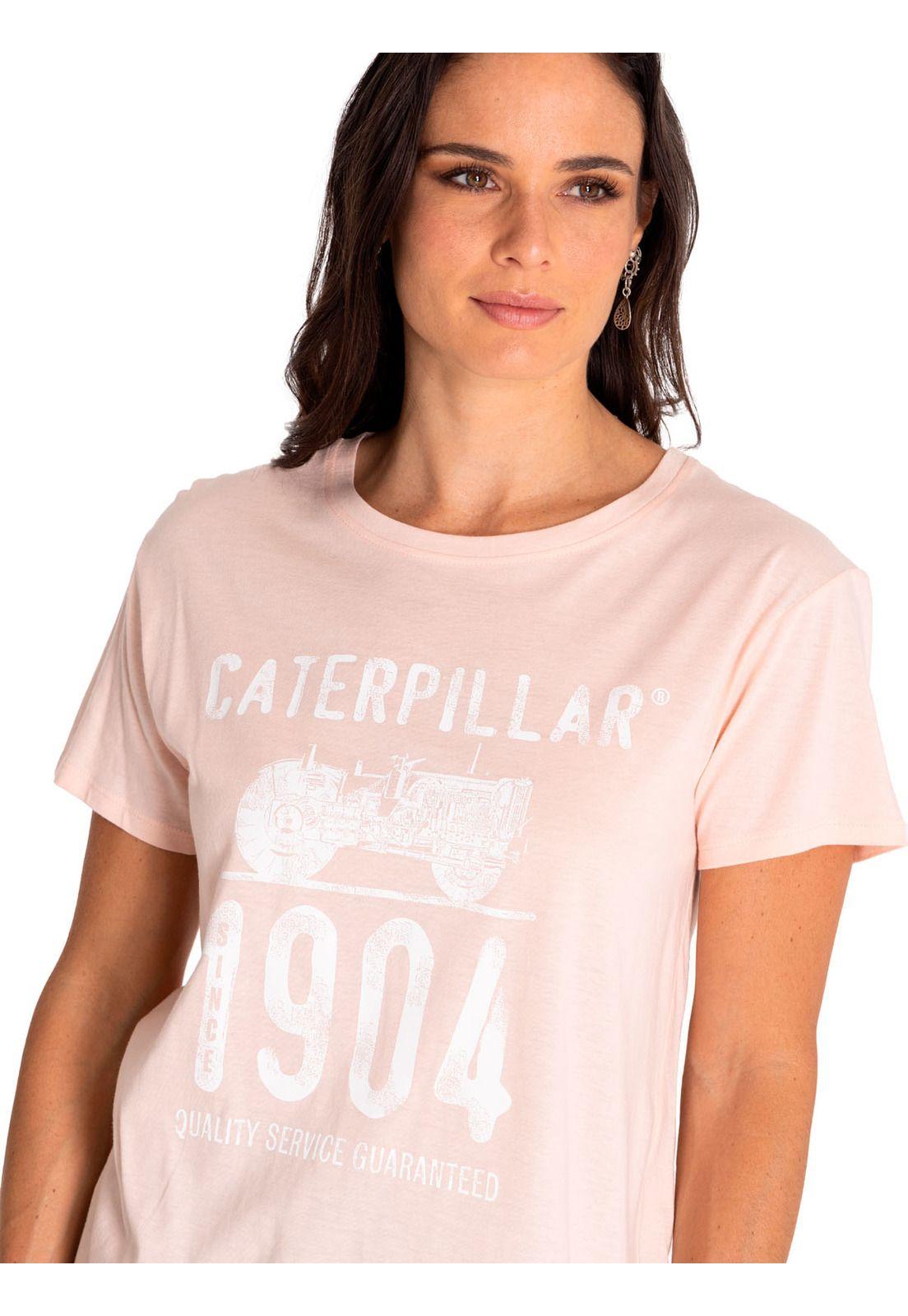 Polera Manga Corta Mujer Historic Graphic Rosa-4