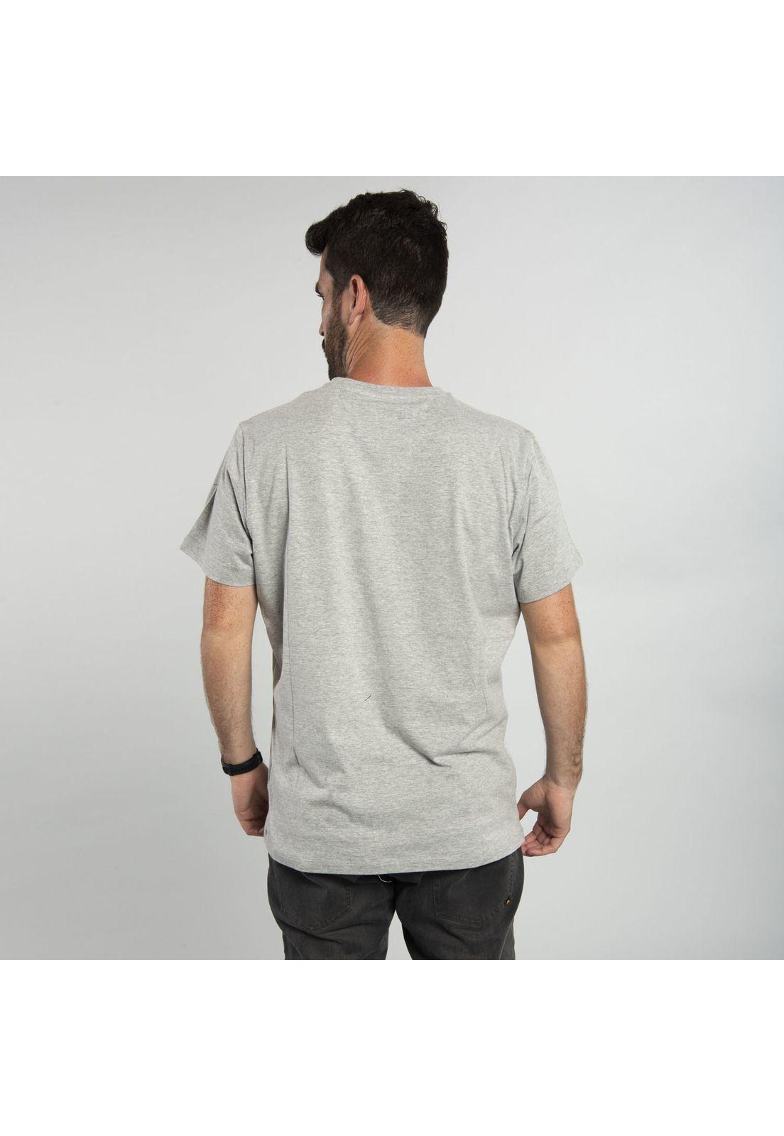 Polera M/C Hombre Connect Connected Te Gris-2