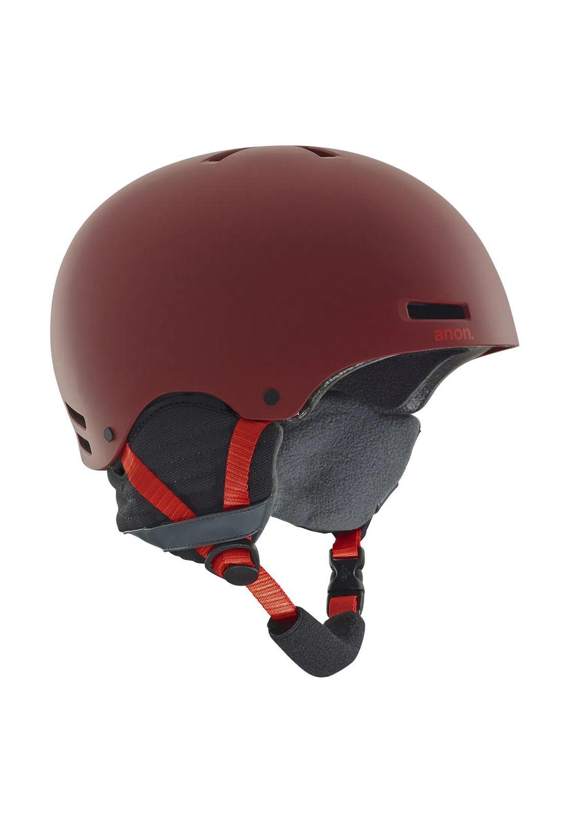 Casco Hombre Raider Ii Rojo Anon-0