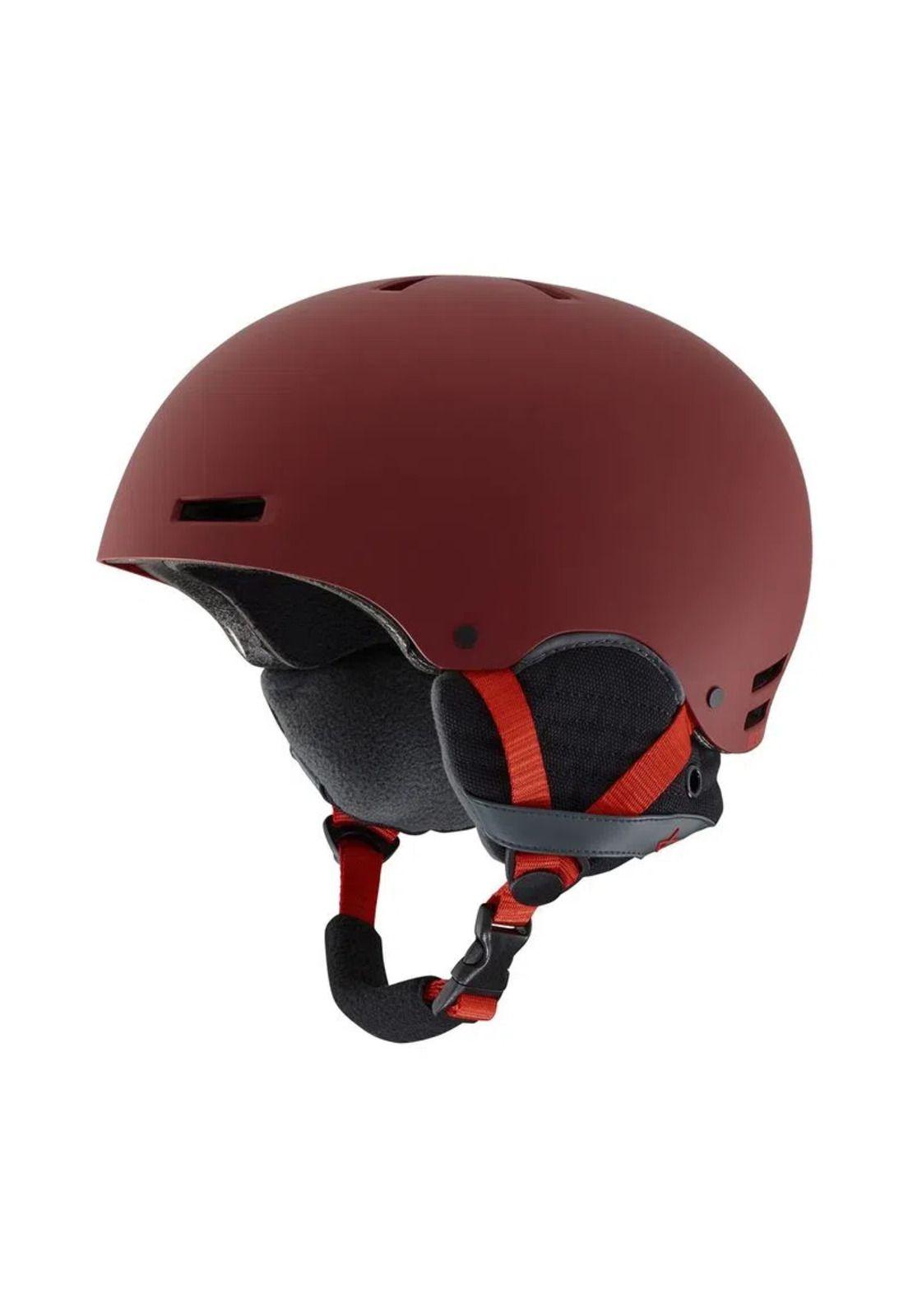 Casco Hombre Raider Ii Rojo Anon-1