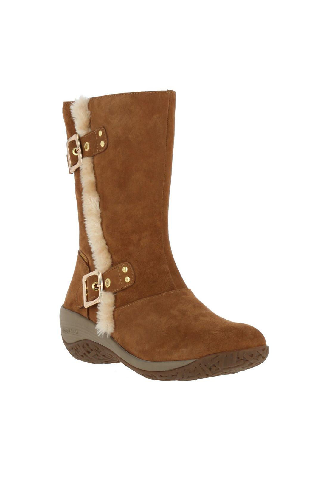 Bota Cuero Mujer Boer Café-0