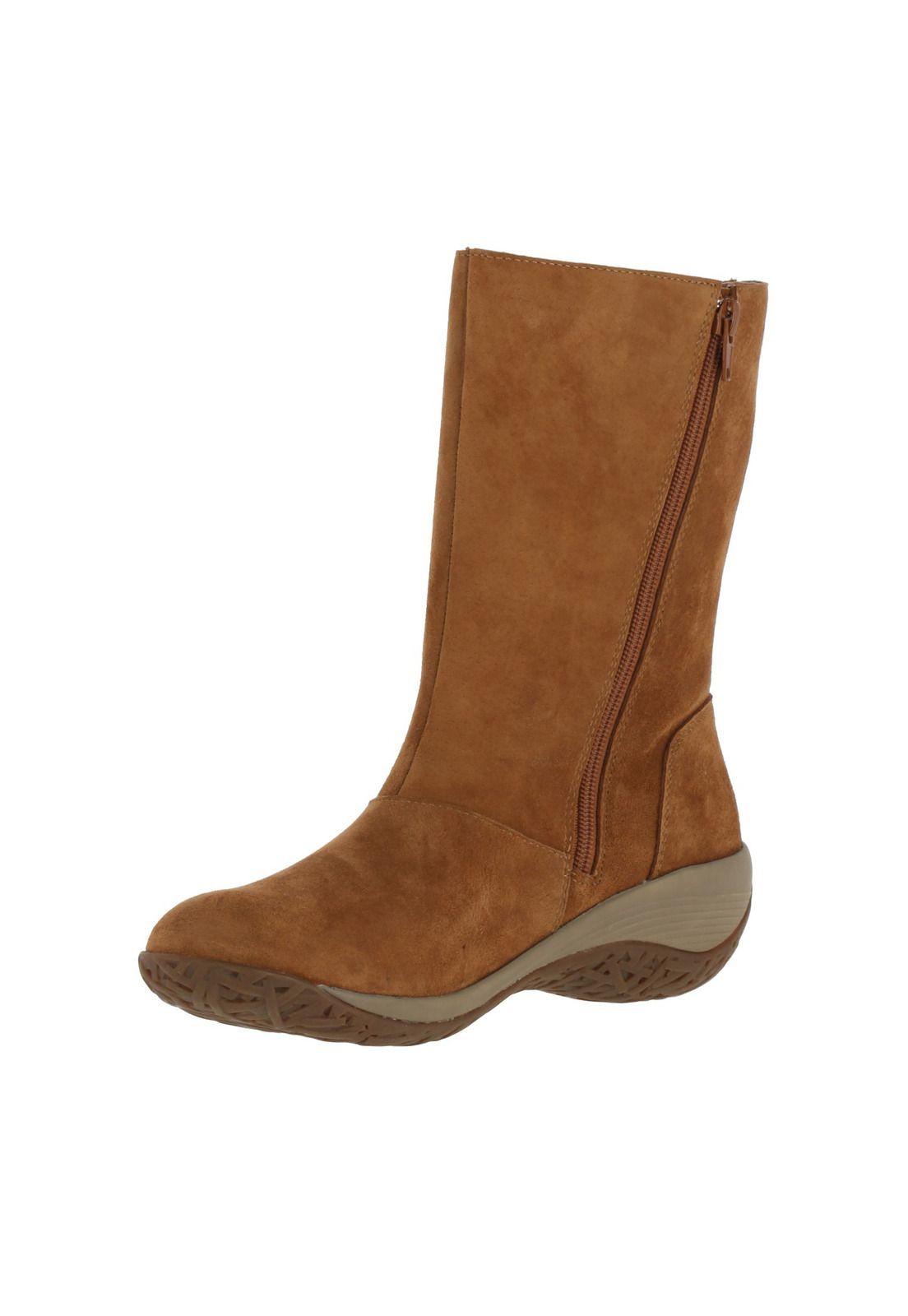 Bota Cuero Mujer Boer Café-1