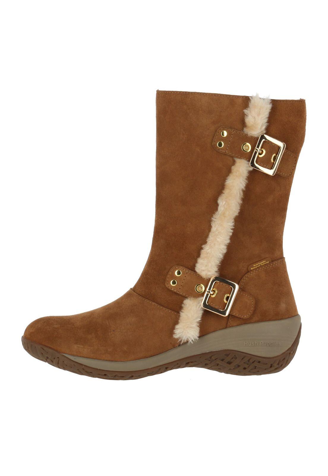 Bota Cuero Mujer Boer Café-2