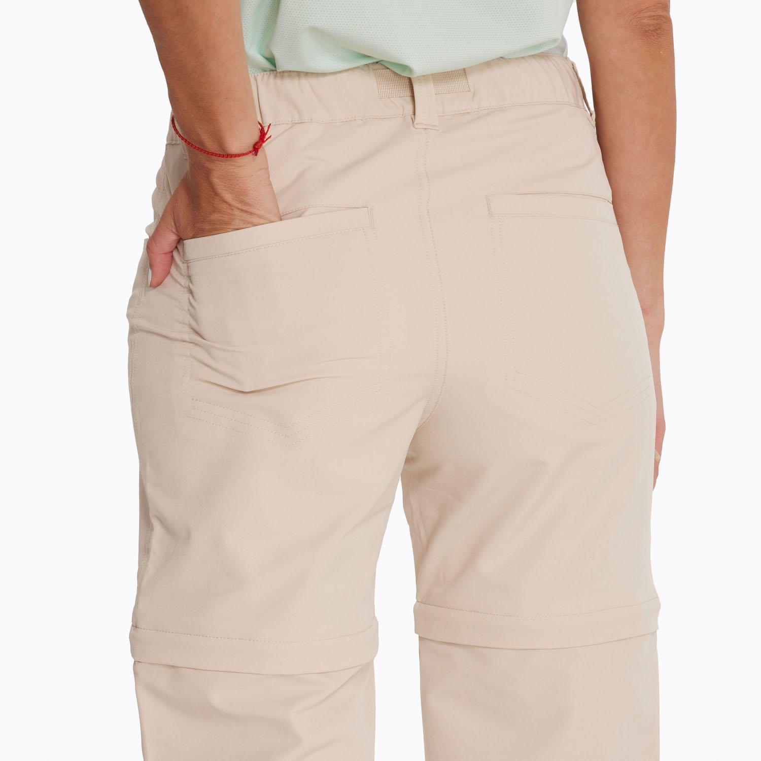 Pantalón Mujer Detachable Beige-4