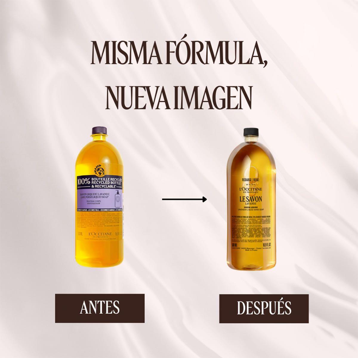 Refill Jabón Líquido Lavanda 500 ml, L'Occitane-4