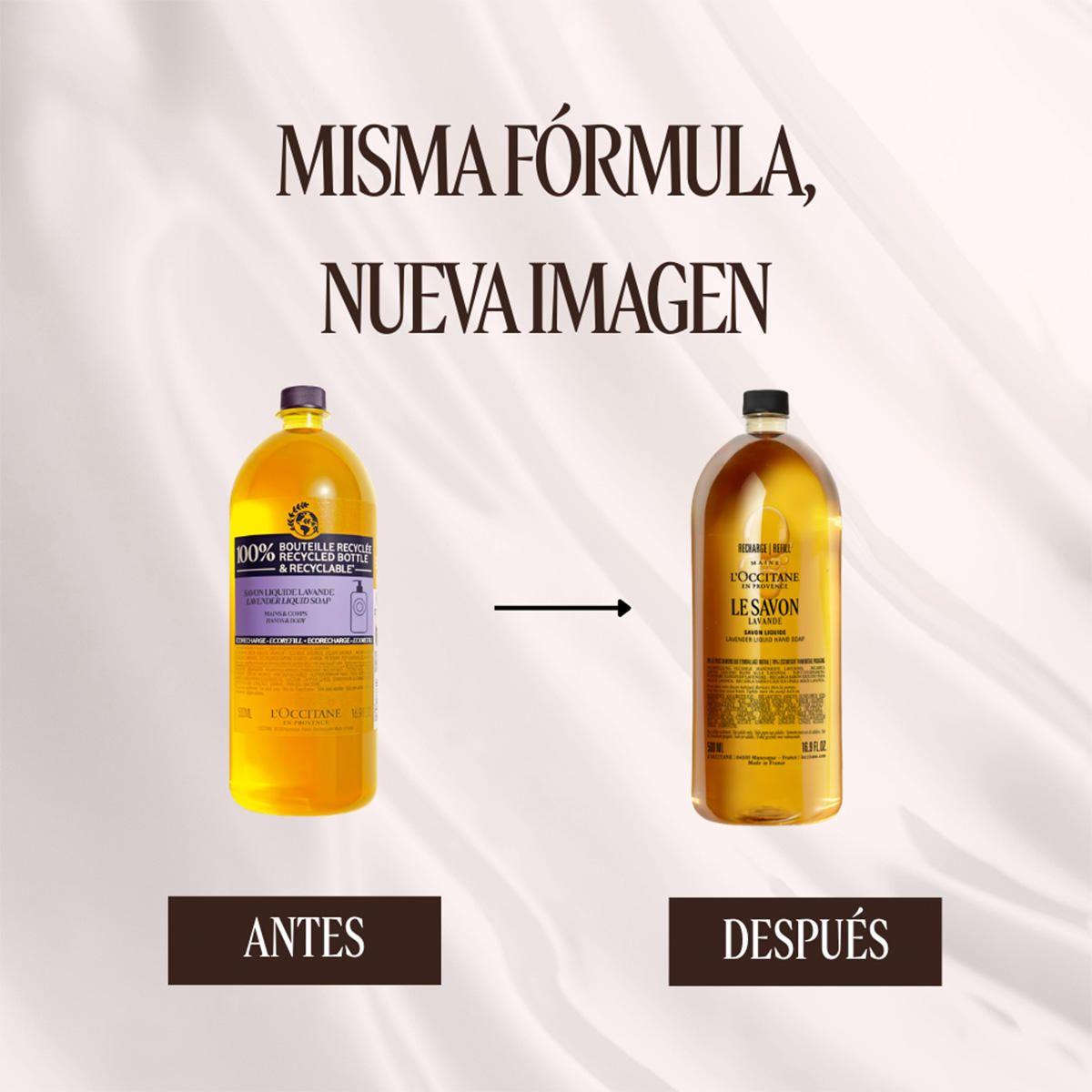 Refill Jabón Líquido Lavanda 500 ml, L'Occitane-4