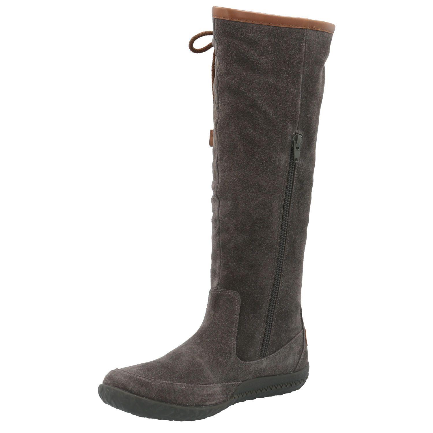 Bota Mujer Amboro Gris Pardo-3