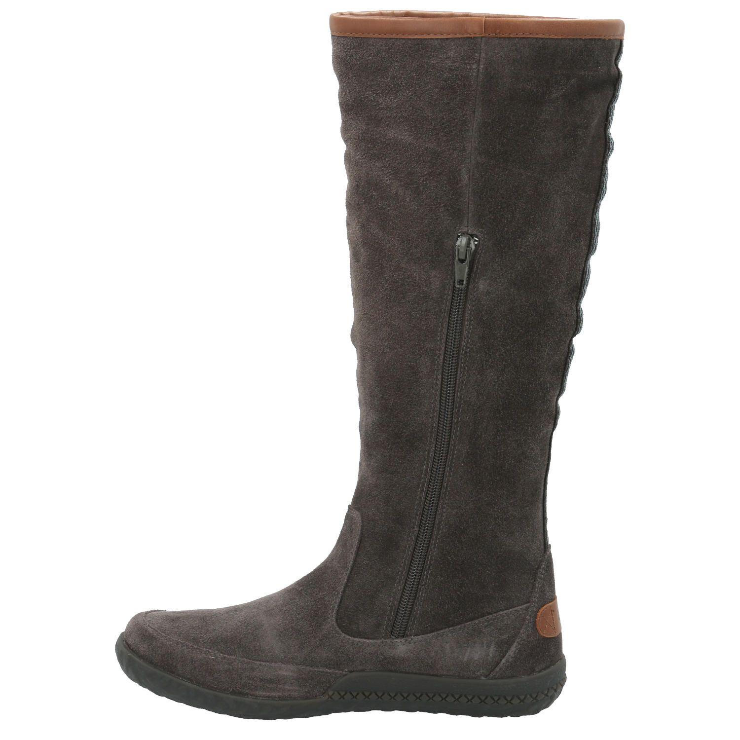 Bota Mujer Amboro Gris Pardo-4