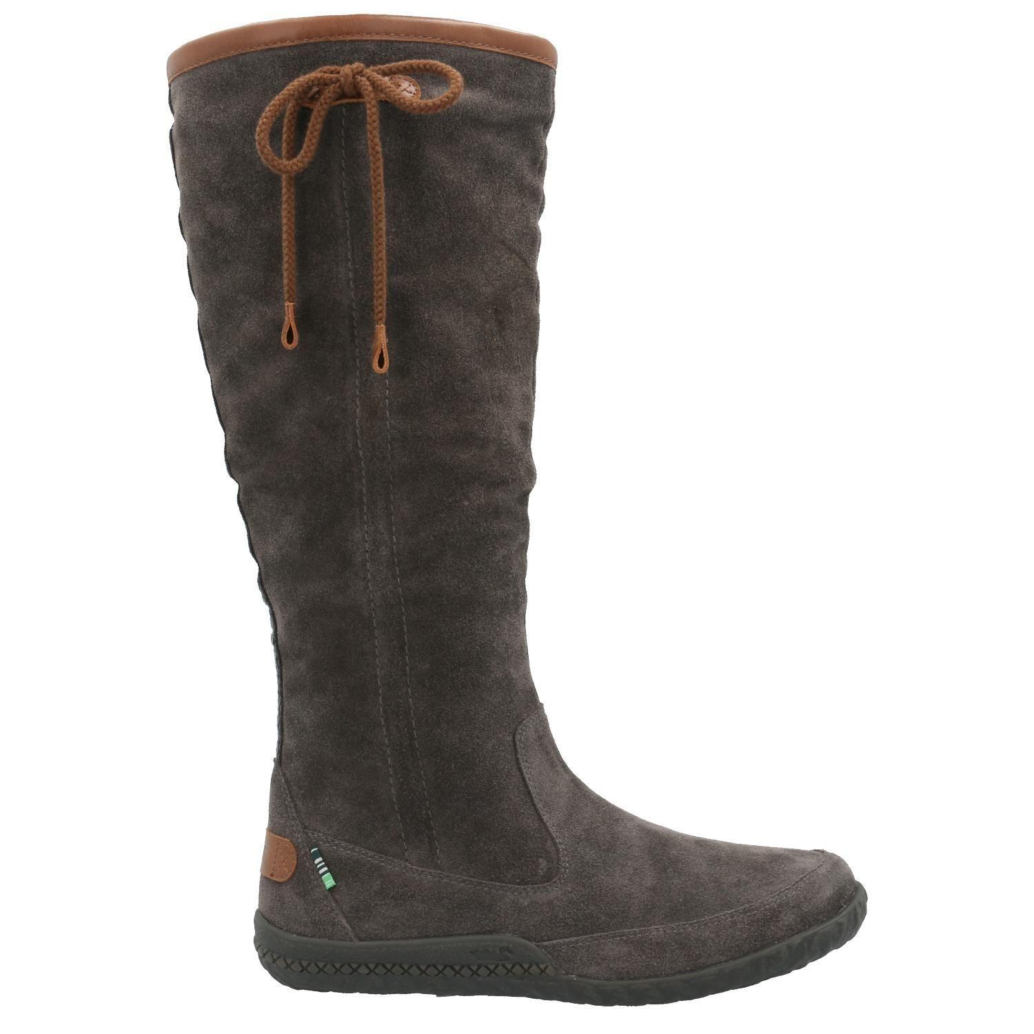 Bota Mujer Amboro Gris Pardo-0