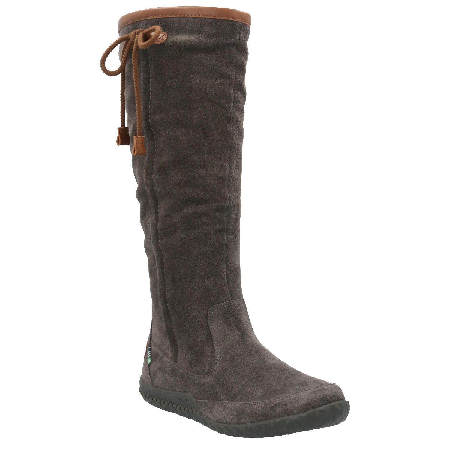 Bota Mujer Amboro Gris Pardo-1