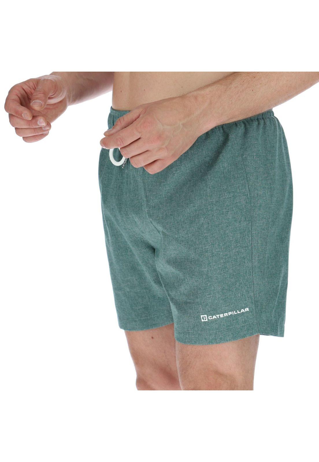 Traje De Baño Hombre Code Swim Trunk Verde Petróleo-1