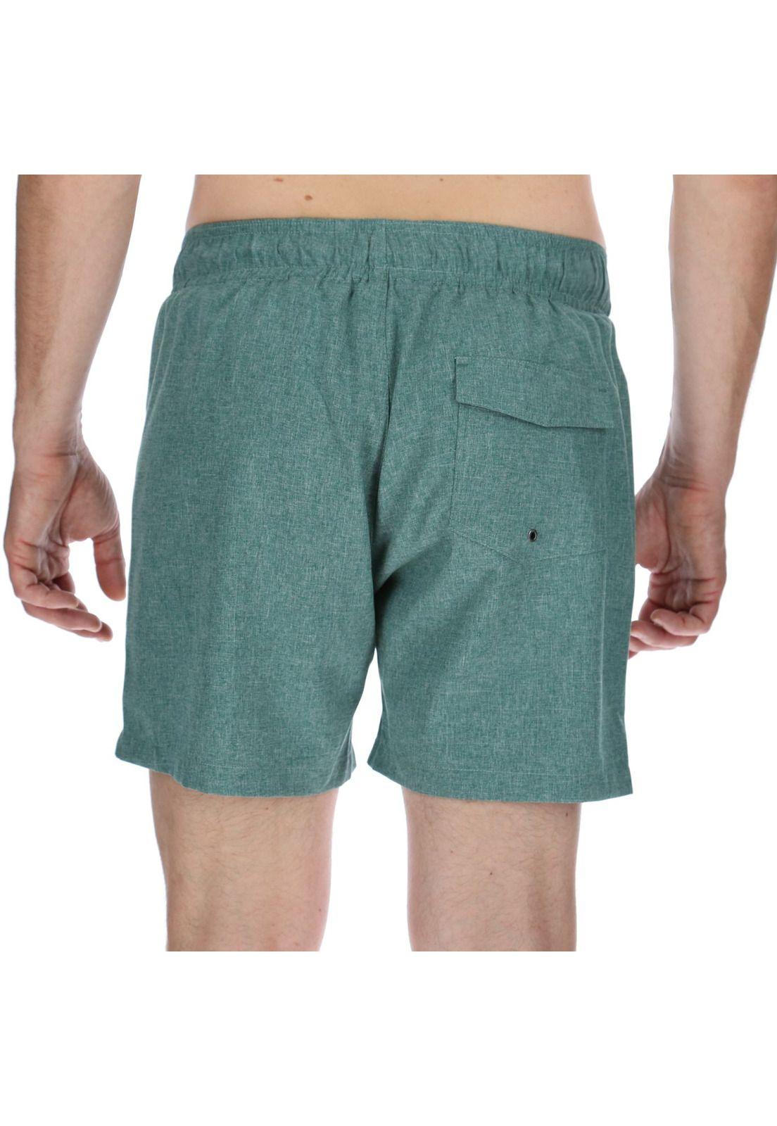 Traje De Baño Hombre Code Swim Trunk Verde Petróleo-2