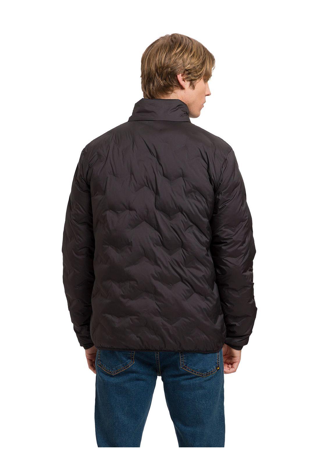 Parka Bonded Medium Weight Insulated Hombre Negra-7