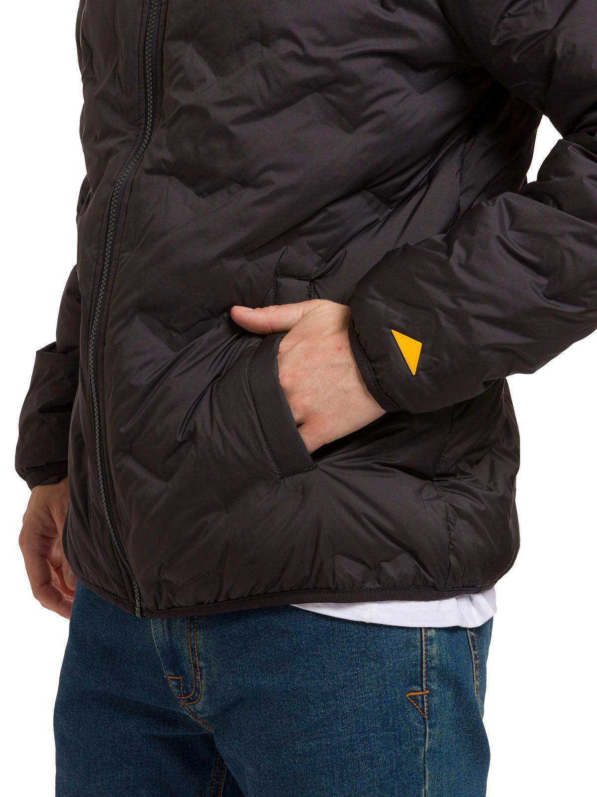 Parka Bonded Medium Weight Insulated Hombre Negra-4