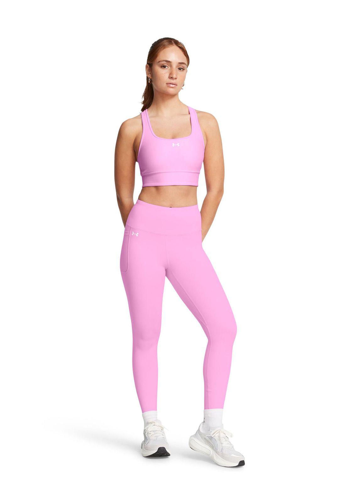 Leggings UA Motion para mujer Rosa-5