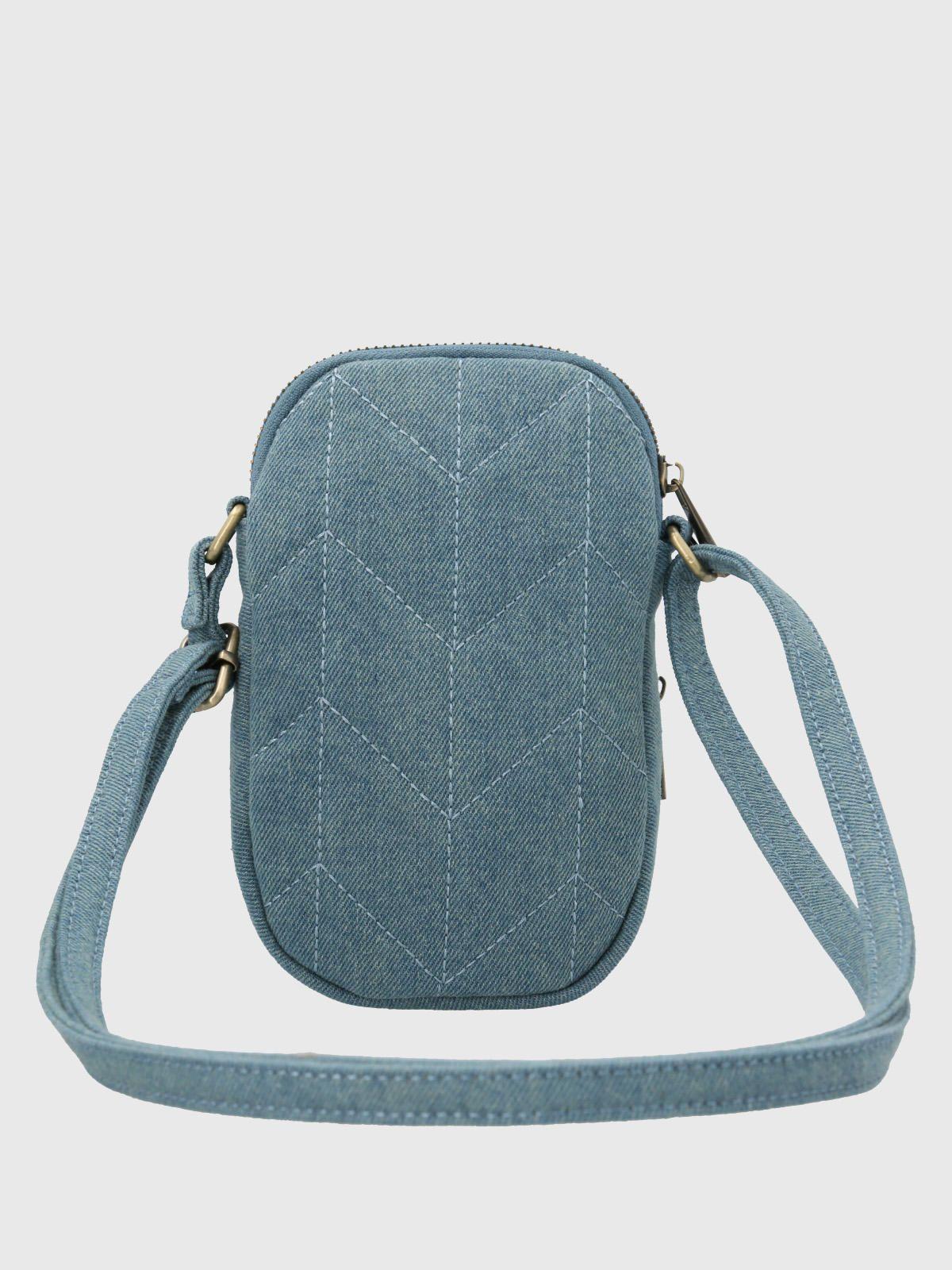 Cartera Textil Mujer Jesse Cross Azul-2
