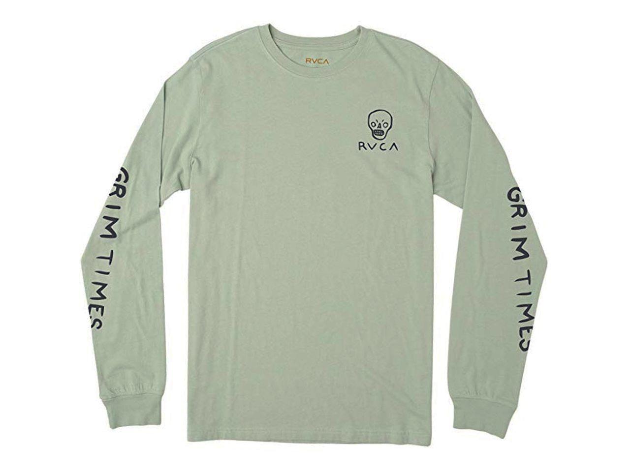 Polera Manga Larga Grim Clown Ls Green Haze-0