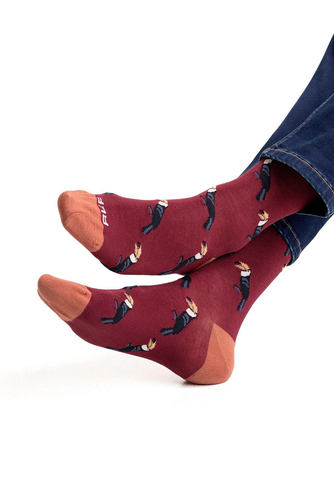 Calcetín Hombre Tucan Beige-1