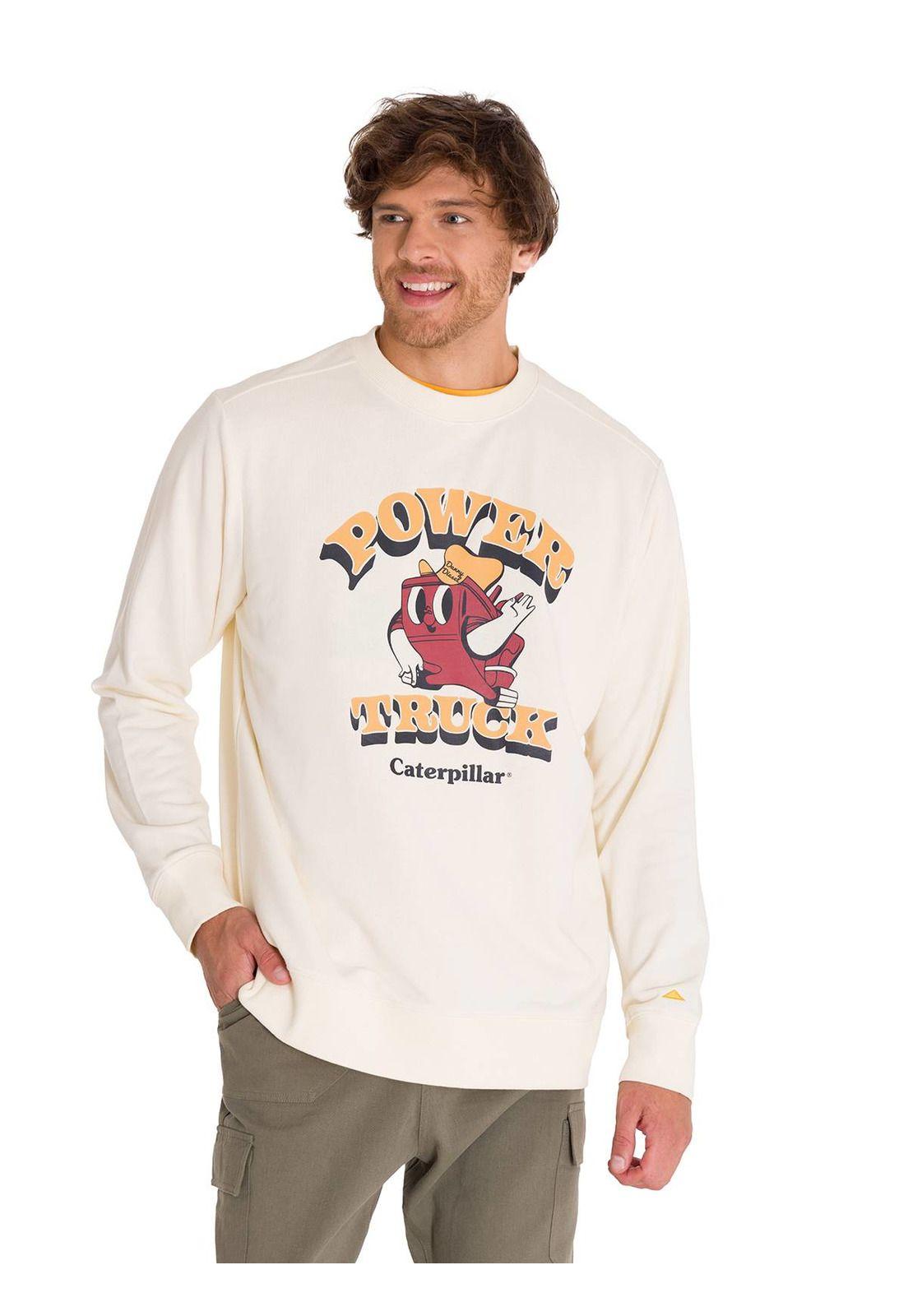 Polerón Manga Larga French Terry Unisex Amarillo-1