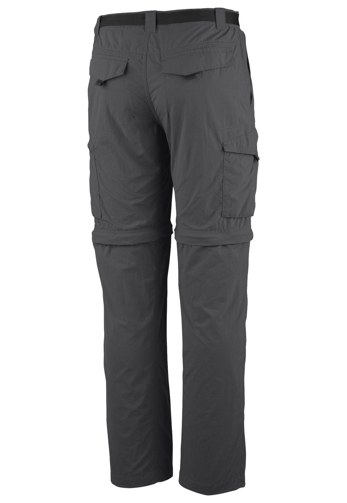 Pantalón Hombre Silver Ridge Conv Nylon Gris-1