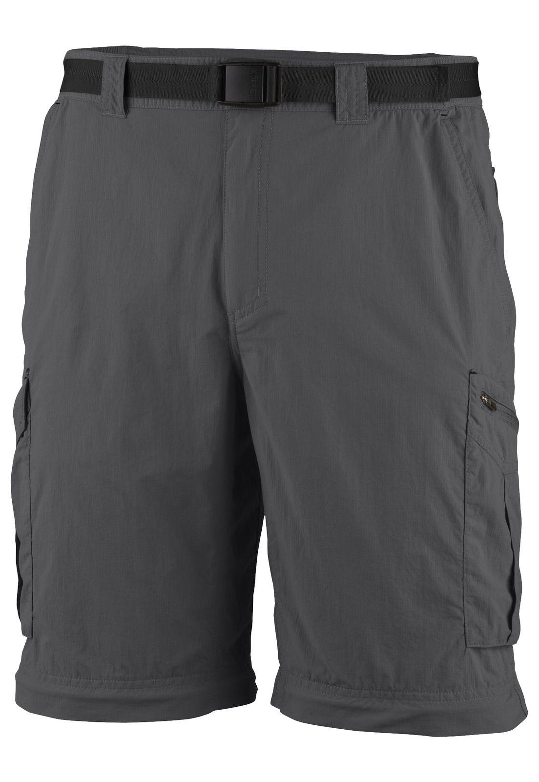 Pantalón Hombre Silver Ridge Conv Nylon Gris-3