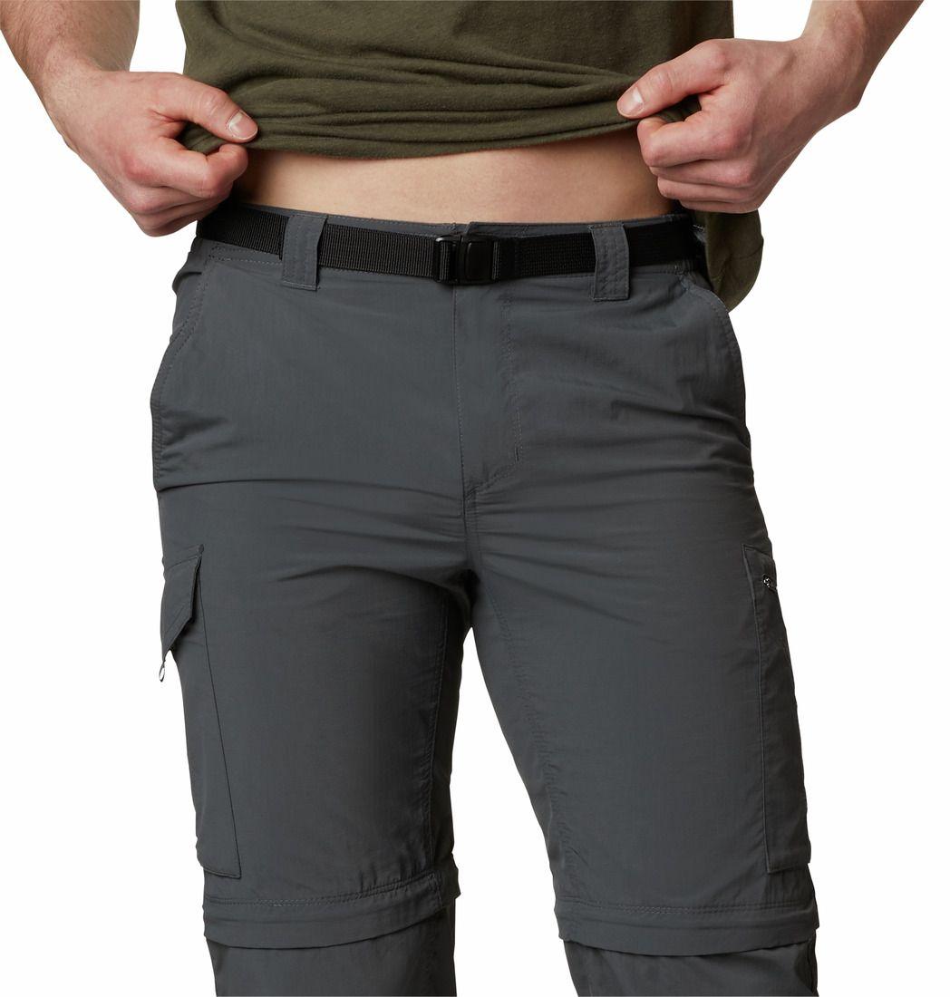 Pantalón Hombre Silver Ridge Conv Nylon Gris-4