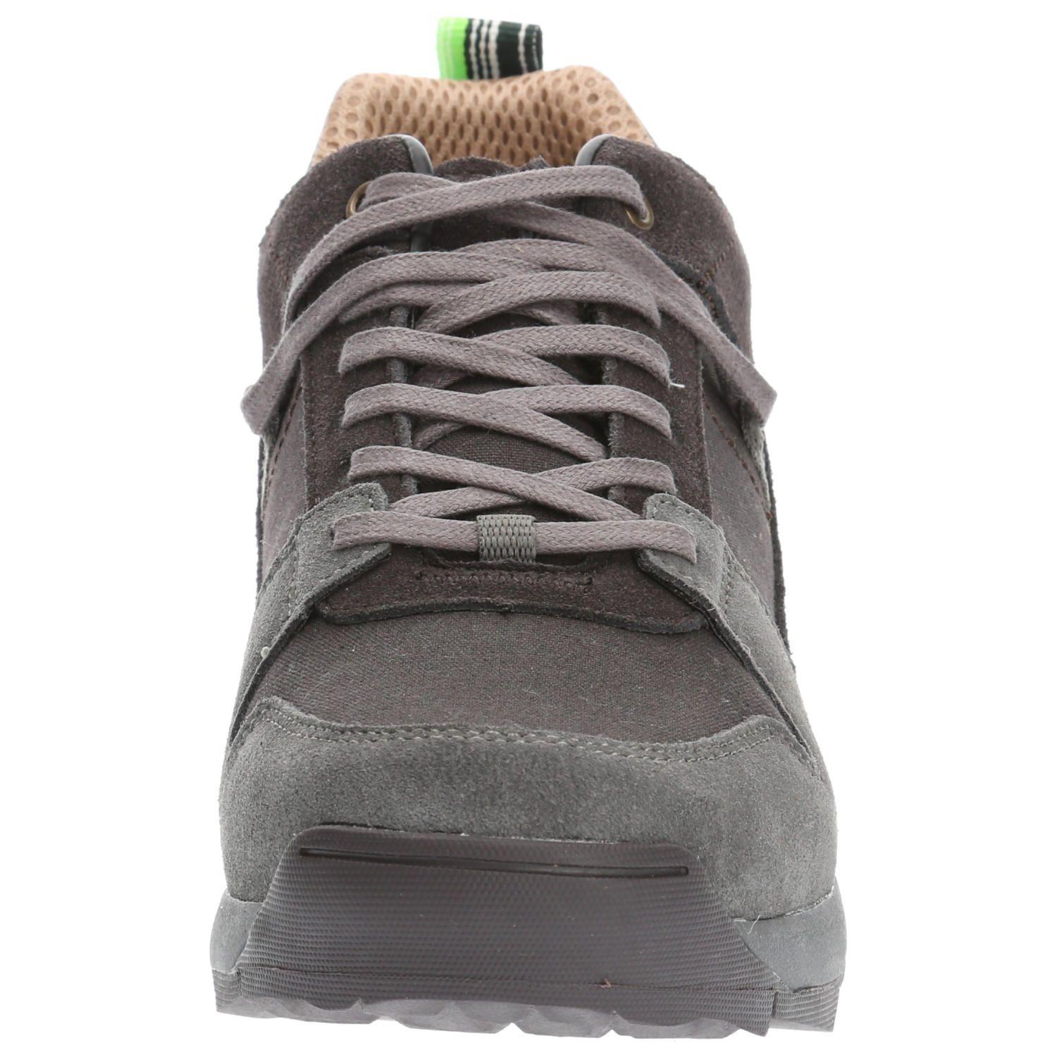 Zapatilla Cuero Hombre Daintree Gris Oscuro-6