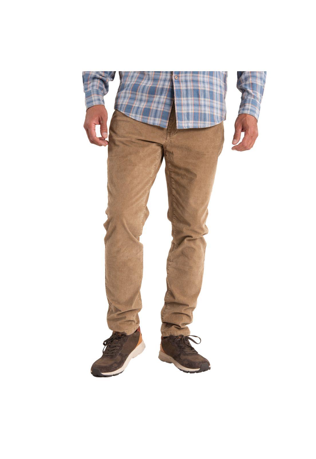Pantalón Hombre Corduroy Camel-0