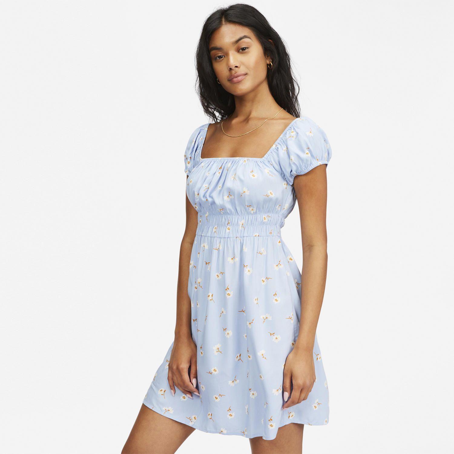 Vestido Wildflower Wvdr Celeste Mujer-3