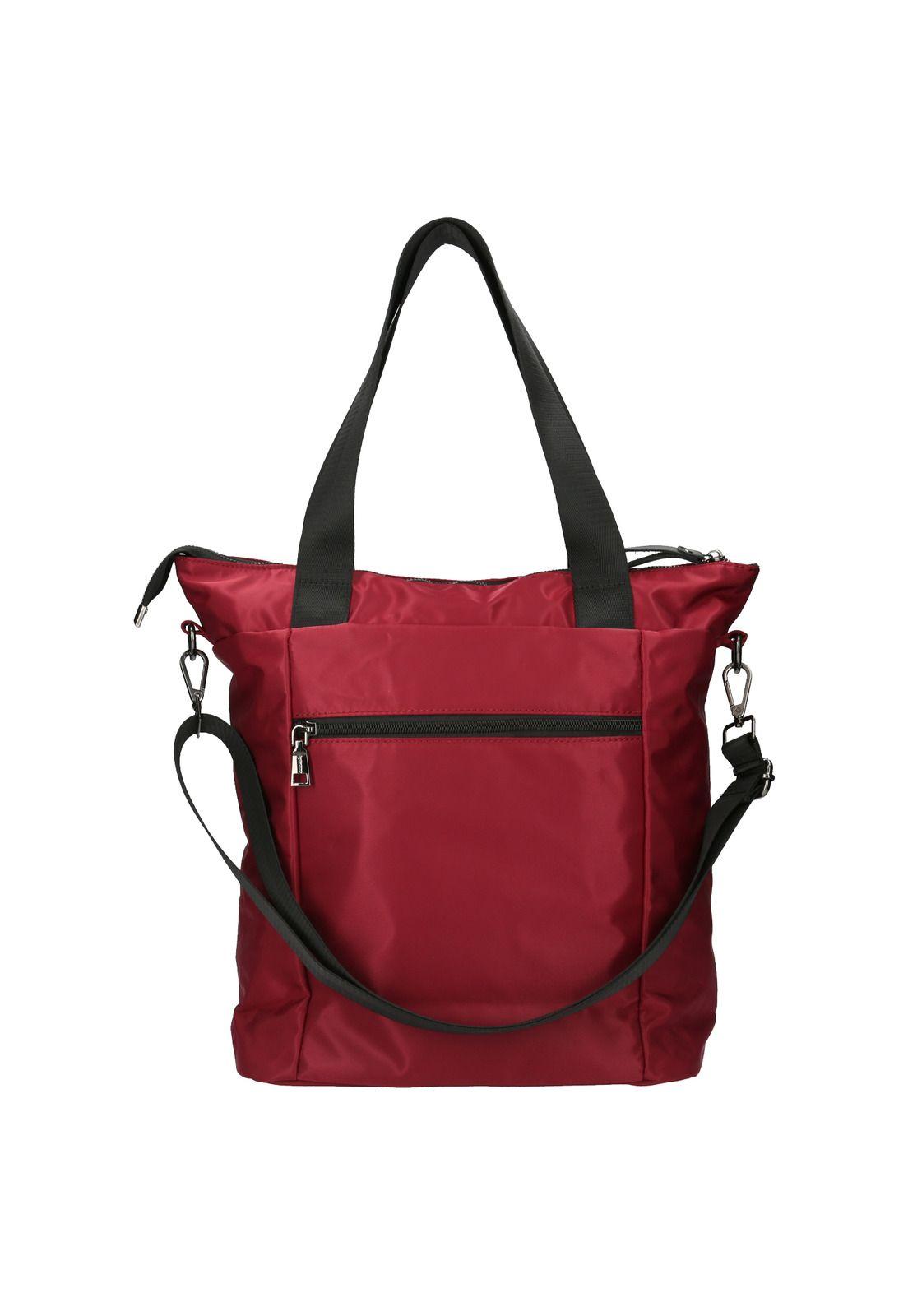 Cartera Mujer Marau Tote Burdeo-2