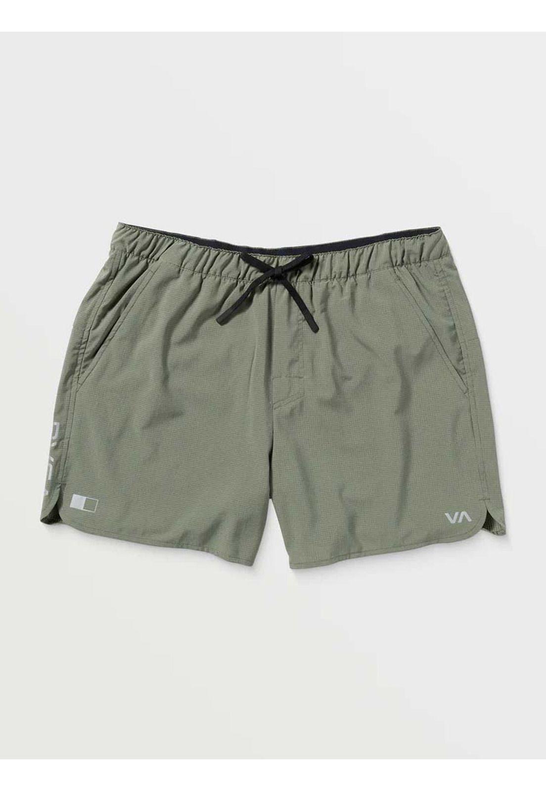 Short Hombre Yogger Lite Verde Rvca-5