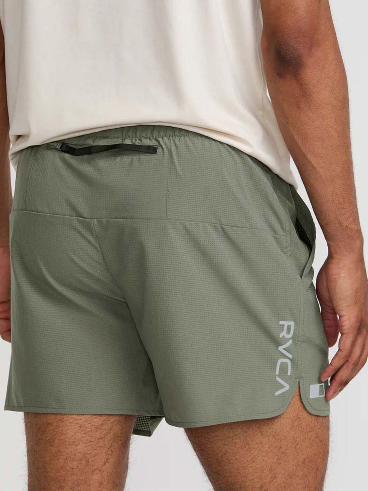 Short Hombre Yogger Lite Verde Rvca-4