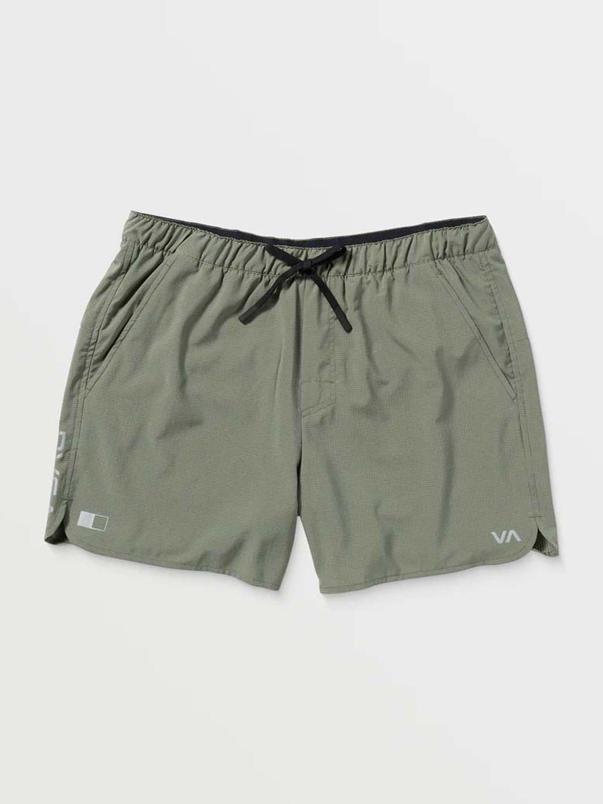 Short Hombre Yogger Lite Verde Rvca-5