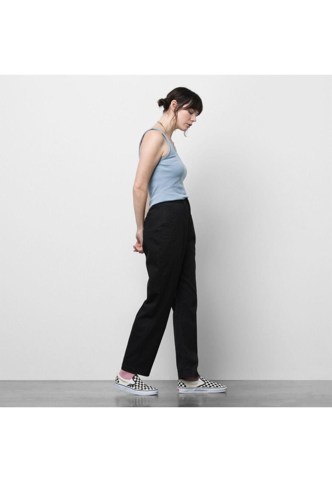 Pantalón Mujer Wm Authentic Wmn Chino Black-1