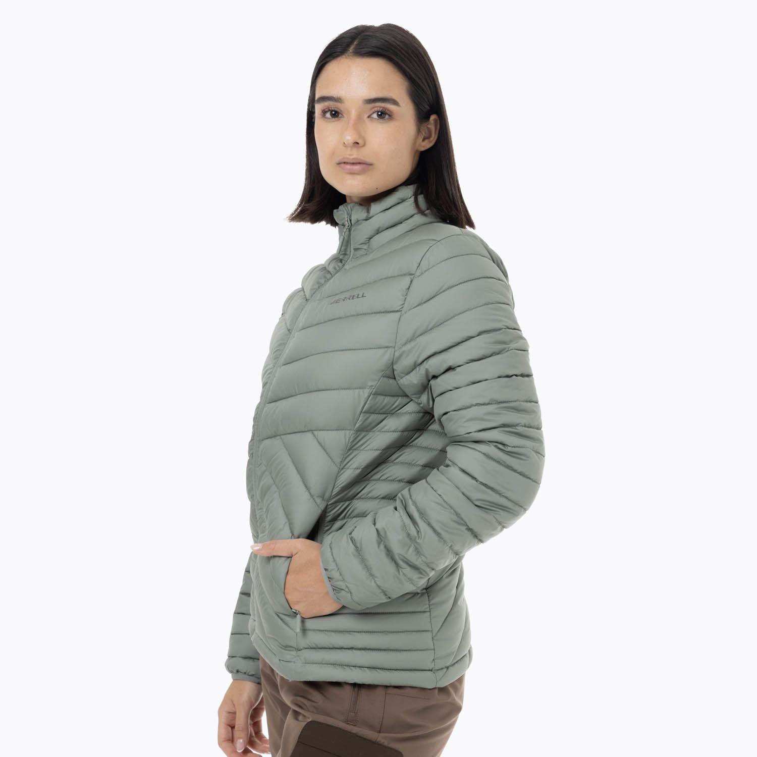 Parka Mujer Full Zipper Verde-0