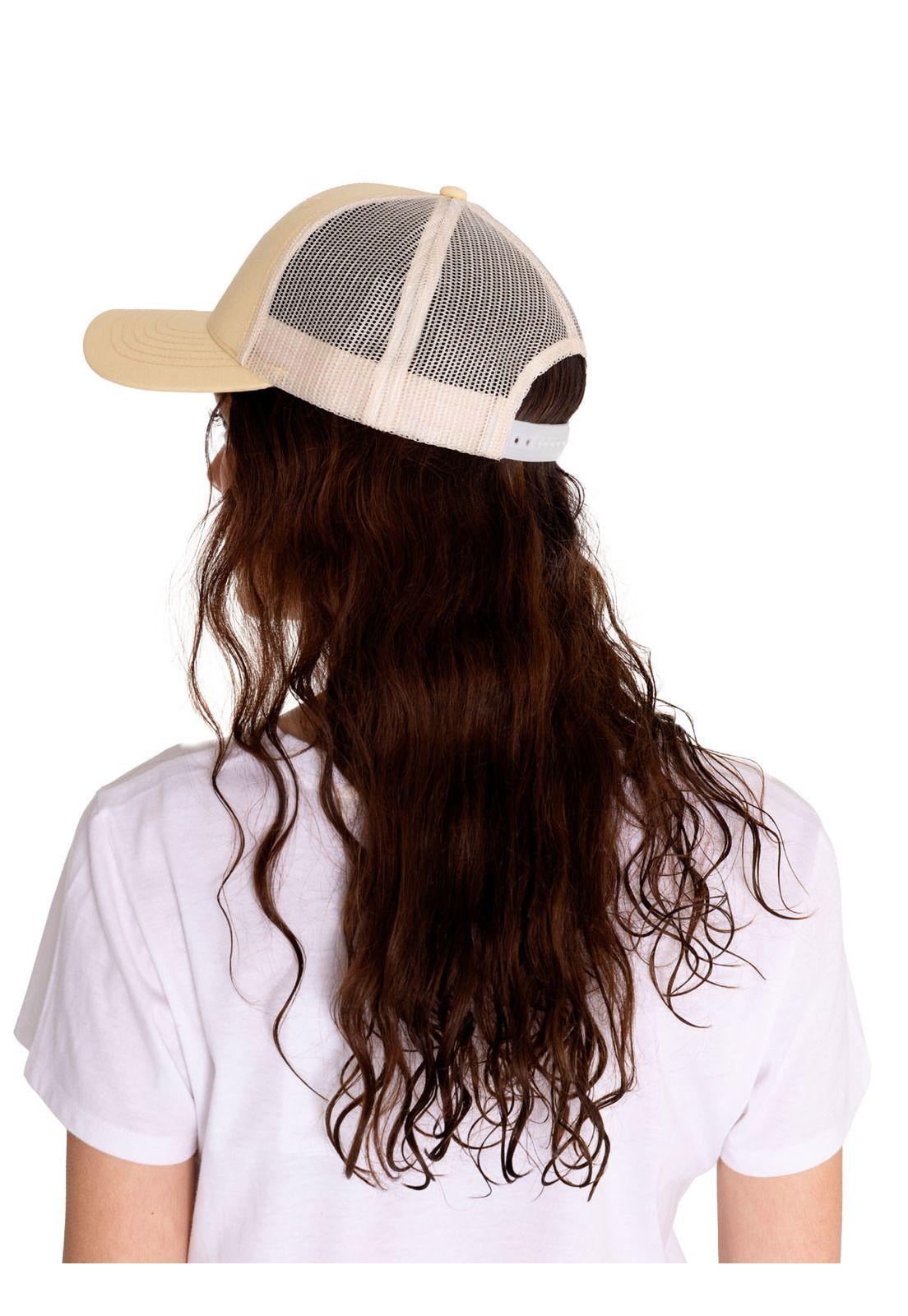 Jockey Amarillo Cat Logo Mesh Back H Mujer-1