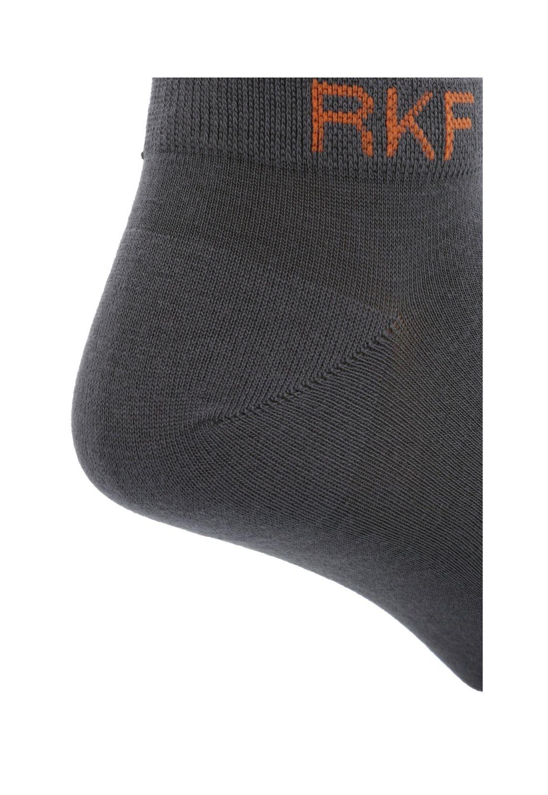 Calcetín Bambú Hombre Ped Liso Gris-1