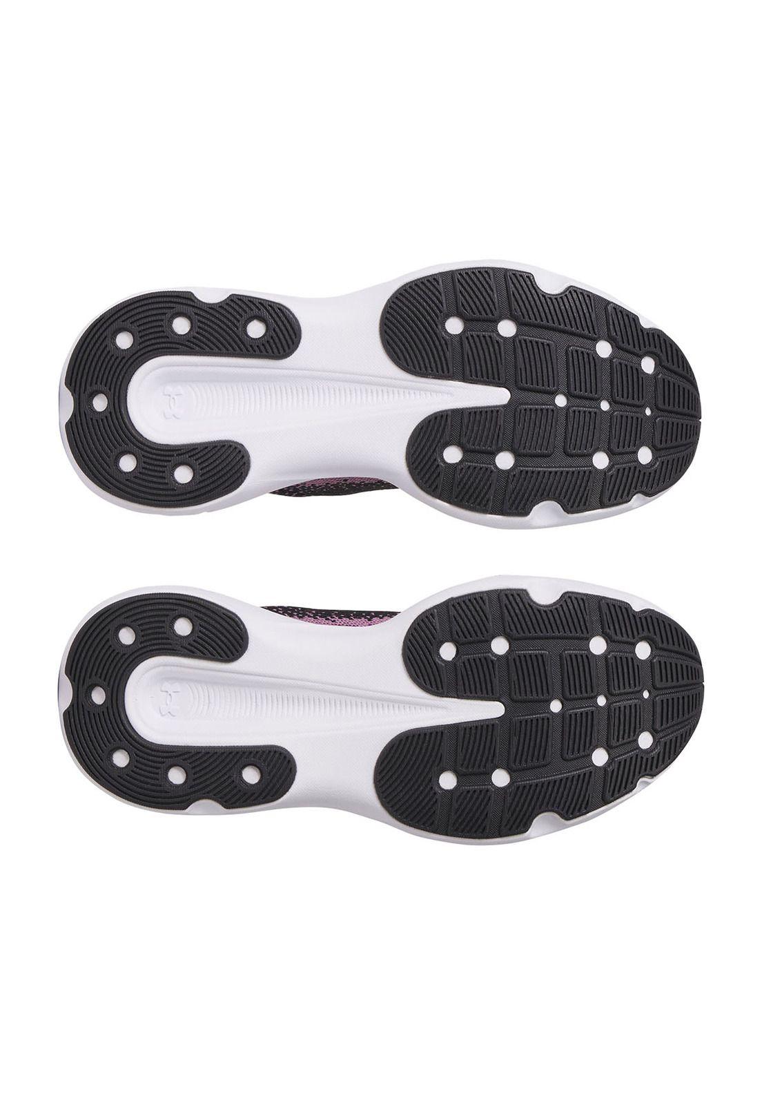 Zapatillas run Infinite para mujer negro-3