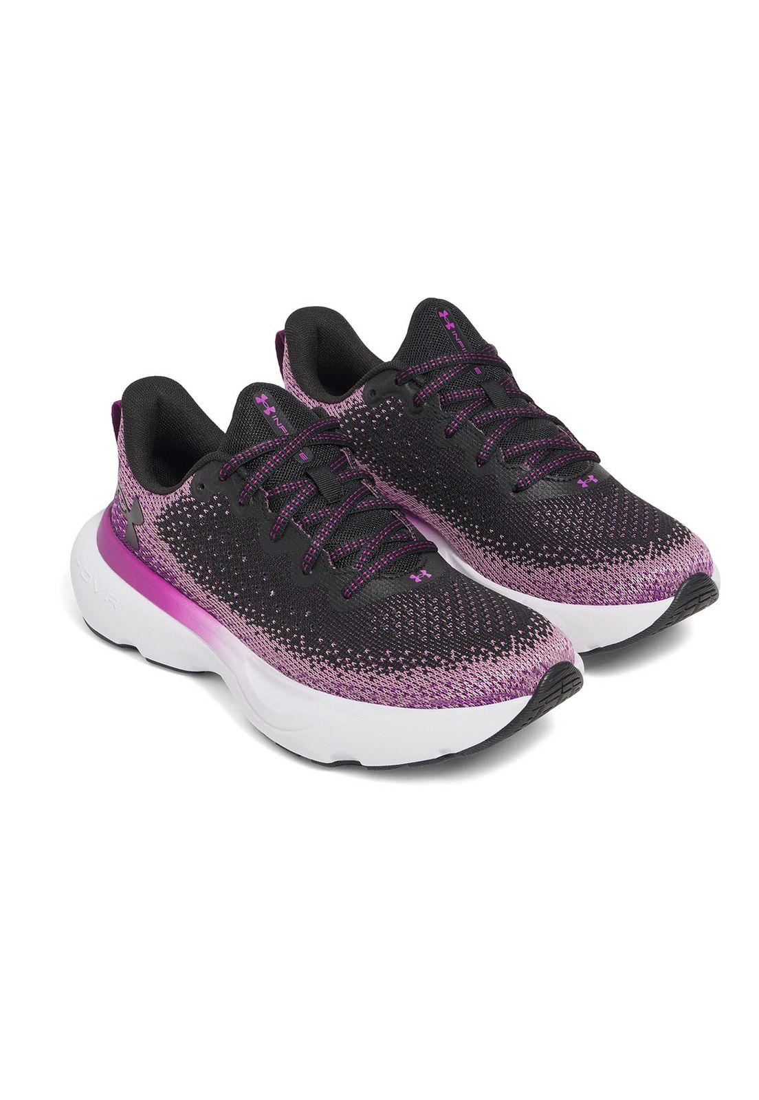 Zapatillas run Infinite para mujer negro-5